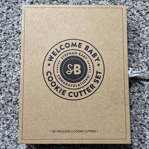 NWT Stephan baby welcome baby cookie cutter set